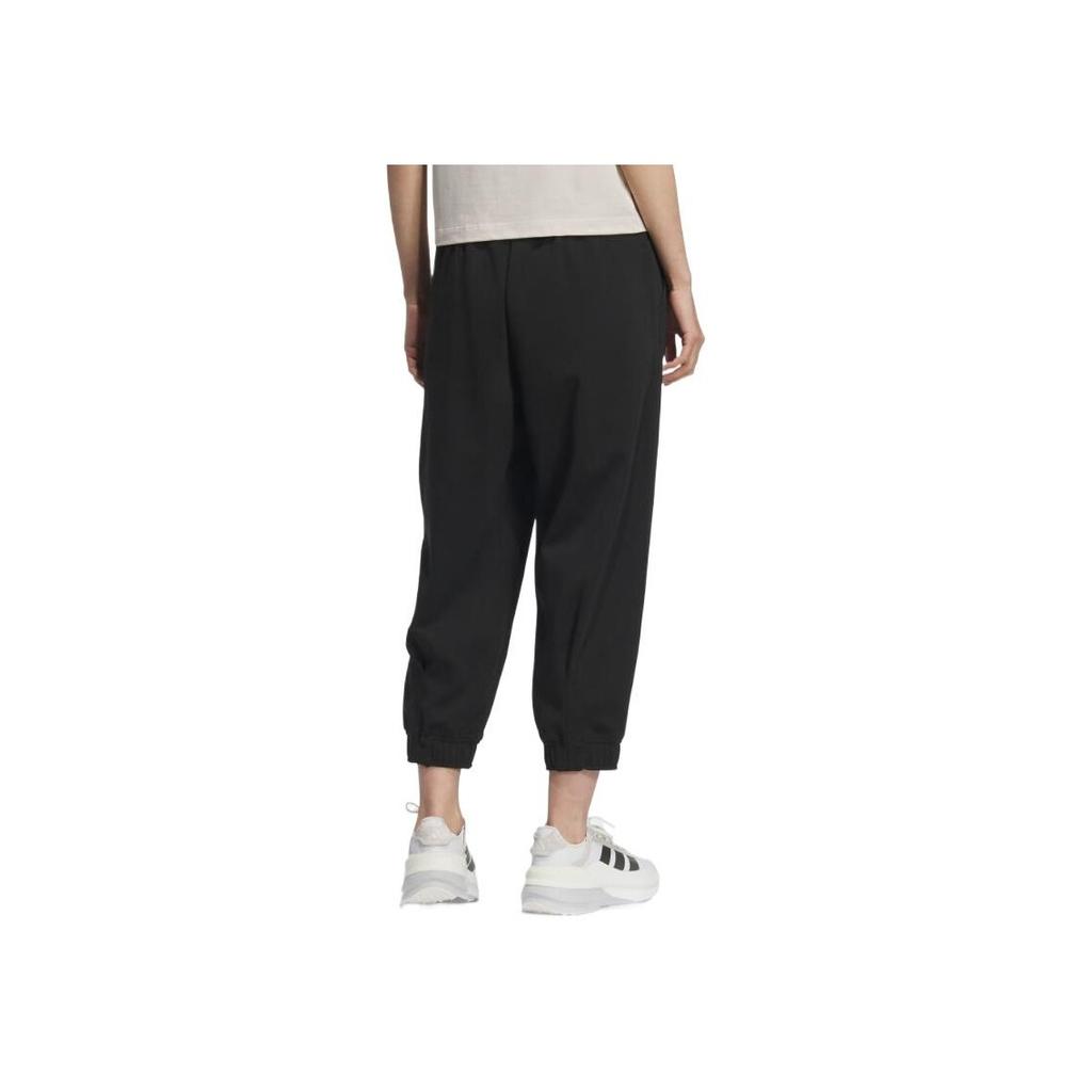 adidas Comfortable Versatile Fashion Trendy Casual Pants Women Bottoms Black JL6290
