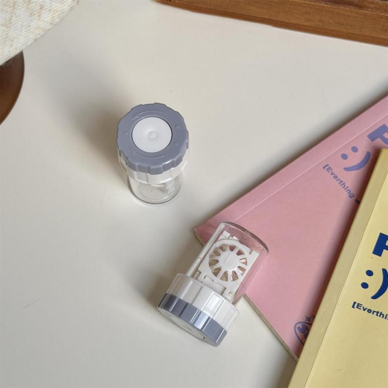 Portable Contact Lens Soaking Cases Leak Proof Lids Removable Filter Baskets For Home Work Travel Daily Use