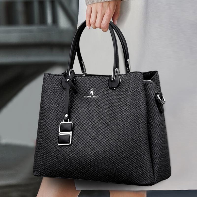 Simple Tote Bag High-end Fashion Large-capacity Women's Bag Commuter Shoulder Bag Messenger Bag