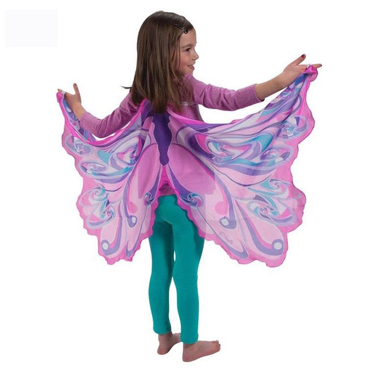 New Children's Halloween Elf Costume with Angel Wings and Mask