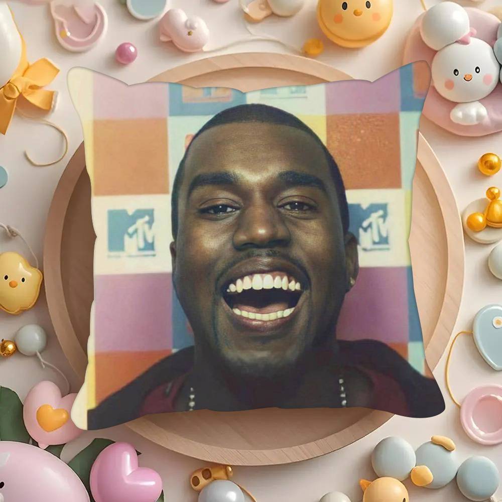 Singer Funny K-KanyES W-Wests  Pillowcases cushion covers living room sofas home decor gifts