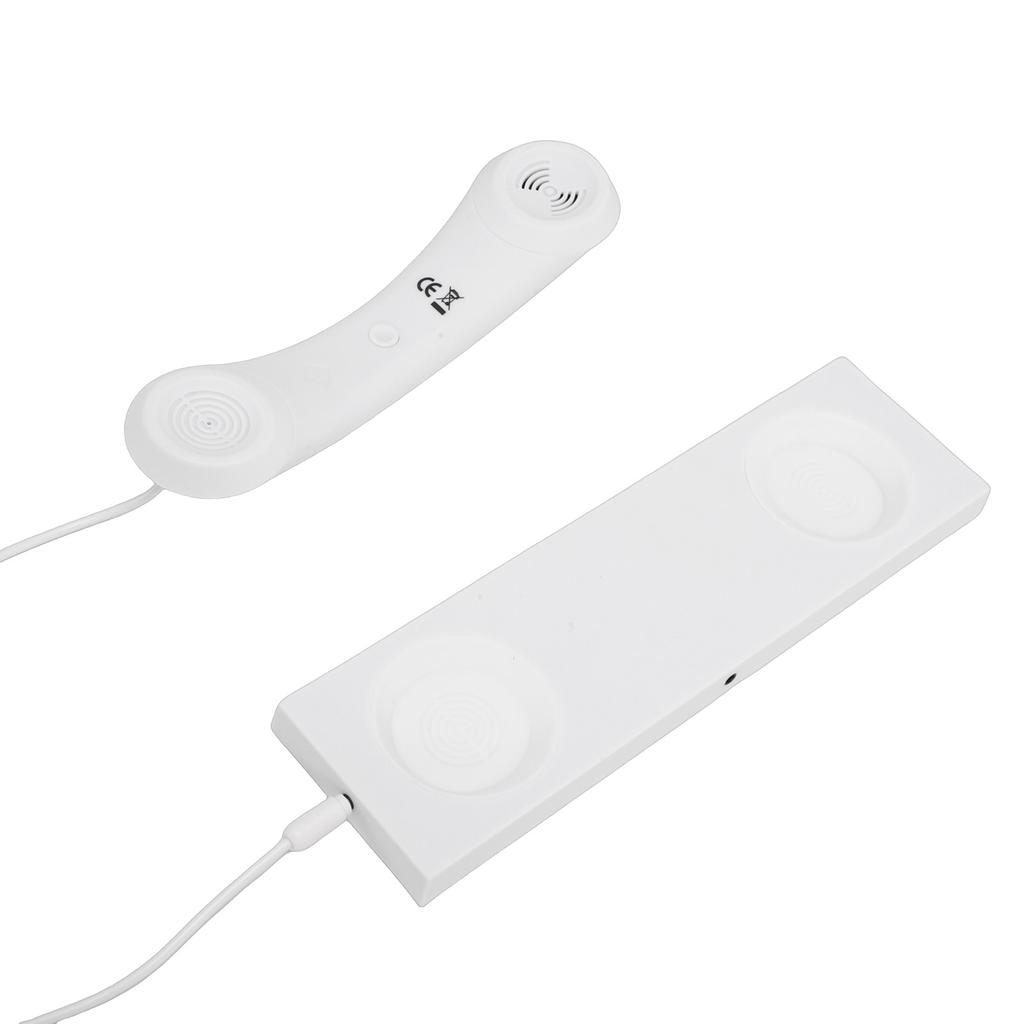 Retro Phone Handset Fit for 17 16 Retro Type C Wired Plug In Handheld Phone Handset with Microphone
