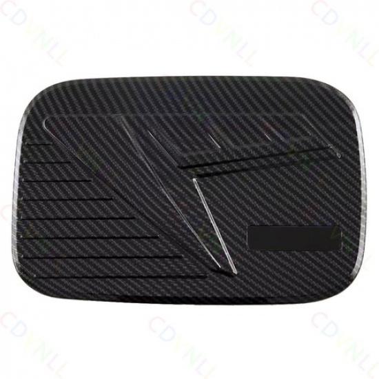 Gas Tank Cap Cover Fuel Filler Cover For Honda CR-V -2024 ABS Carbon Fiber