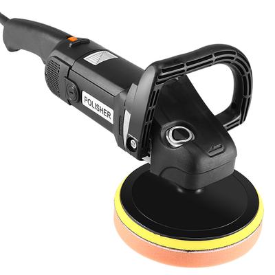 Tampon Cila Makinesi 1400W 7 İnç 6 İnç Döner Tampon Cila Makinesi Cila Makinesi 8 Değişken Hız 600-3600 RPM