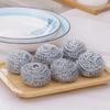 6pcs Scourer - Steel Wool For Cleaning Dishes Pans Pots Ovens Grills Stainless Steel Scrubber For Kitchen Sinks Cleaning
