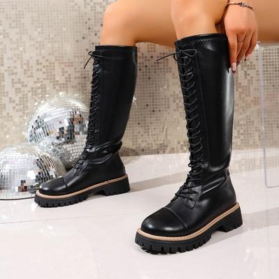 Fashion Women's Long Boots 2025 Autumn and Winter New Internet Celebrity Boots High Boots
