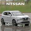 1/32 Nissan X-TRAIL SUV Alloy Car Model Diecast Metal Off-road Vehicles Car Model Sound and Light Simulation Childrens Toy Gifts
