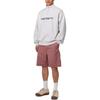 Carhartt WIP Solid Color Elastic Straight Leg Casual Shorts Men Shorts Red I0304802OSGD