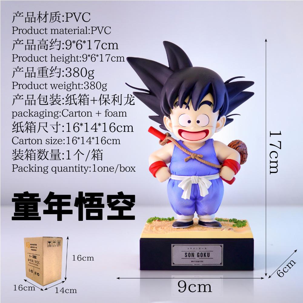 New Anime Figures Jt Studio Dragon Ball Ssj4 Son Goku Figures Super Saiyan Goku Klin Trunks Statue Collection Model Toys Gifts