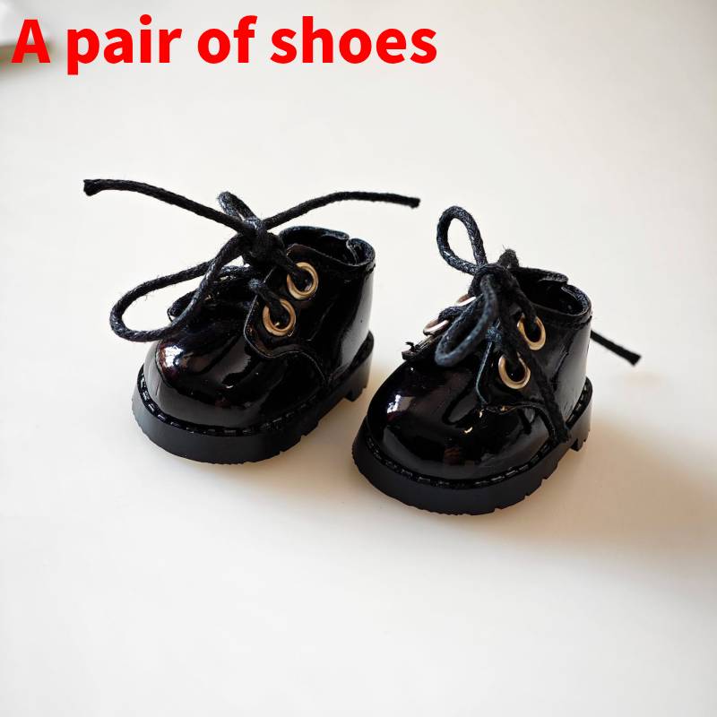 

15см Макарон 17см Плюшевая Кукла Аксессуары Одежда Шляпа Обувь Хэллоуин Black Shoes