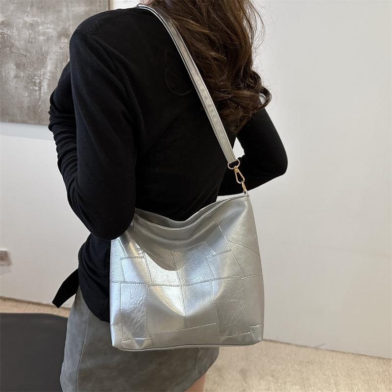 Fashionable Large-capacity Underarm Bag for Women New Style French Niche Tote Bag Summer Shoulder Crossbody Bag