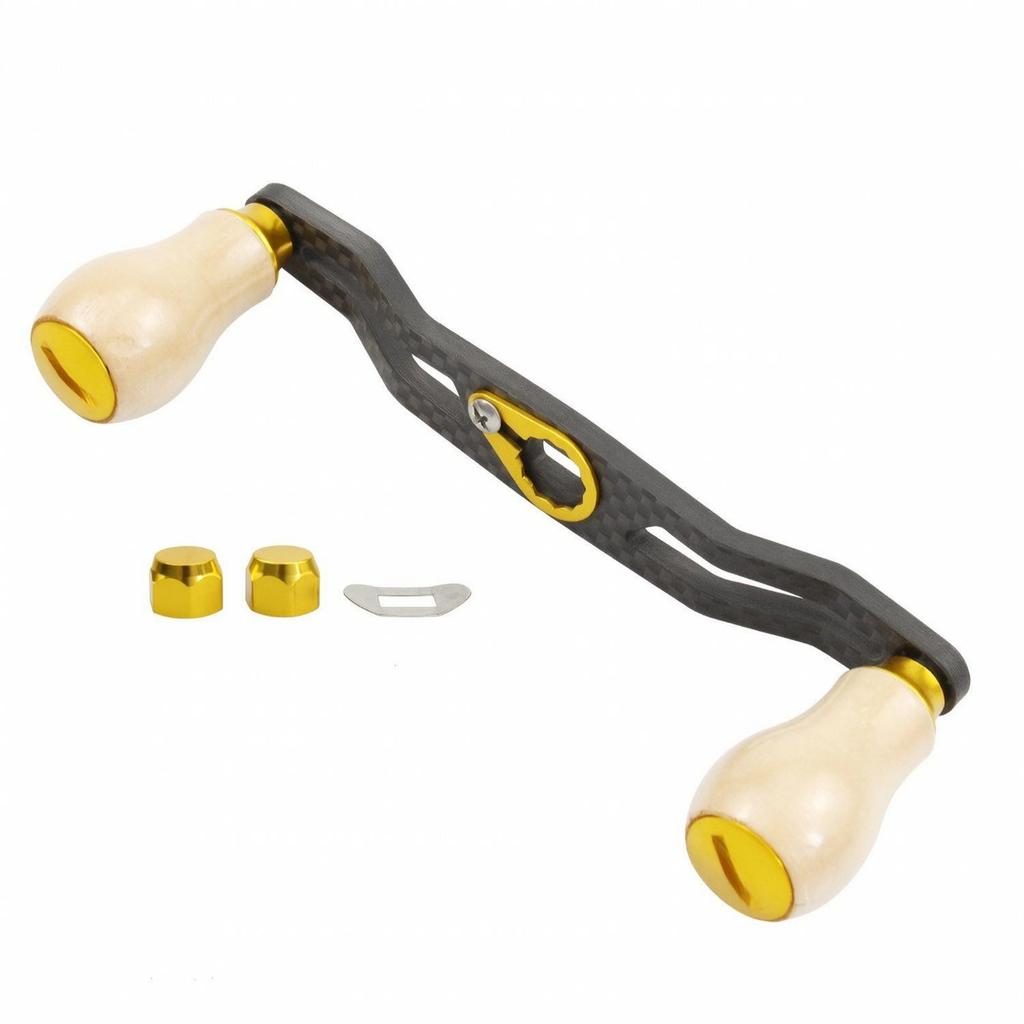 Fishing Reel Replacement Handle Lightweight with Wooden