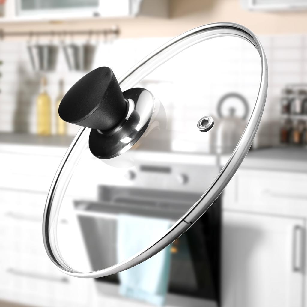 KADAX Lid Handle Knob Knobs For Pot Lid Pan Lid Black