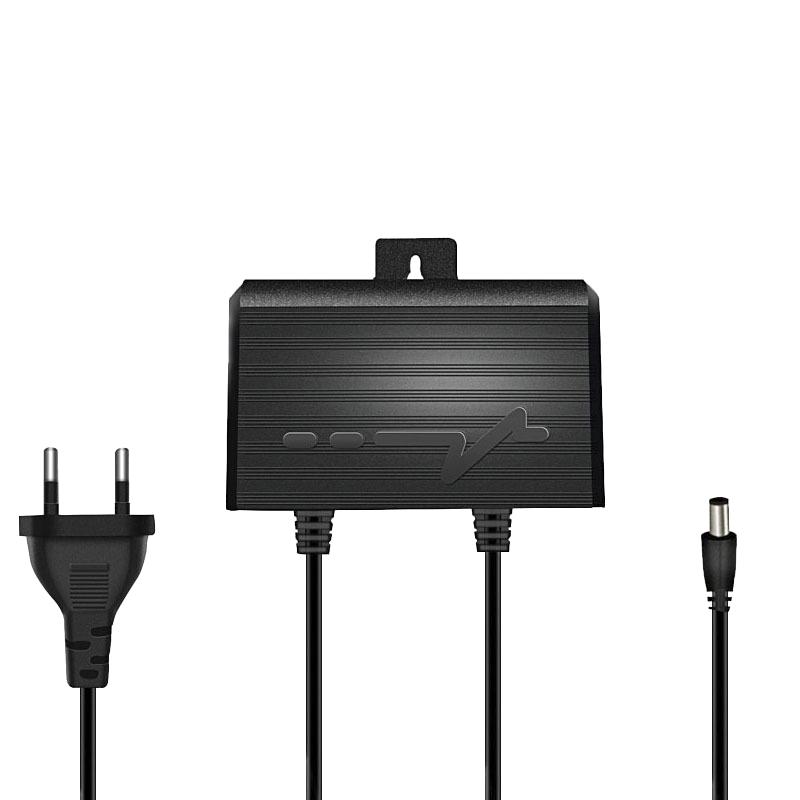 Netzteil 12V 2A Überwachungskamera Netzteil Wasserdicht EU US Steckeradapter 2,1 x 5,5 mm für Monitor Überwachungskamera Ladegerät