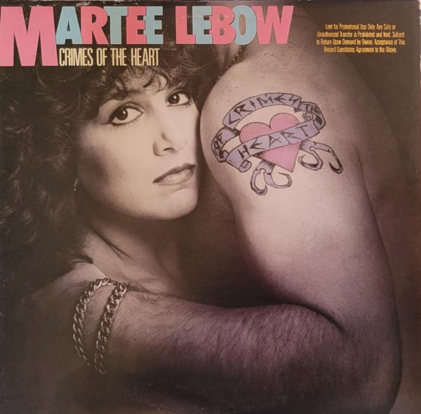 

12inch Record MARTEE LEBOW Crimes Of The Heart 7816241Y Atlantic 1986 US Rock Used