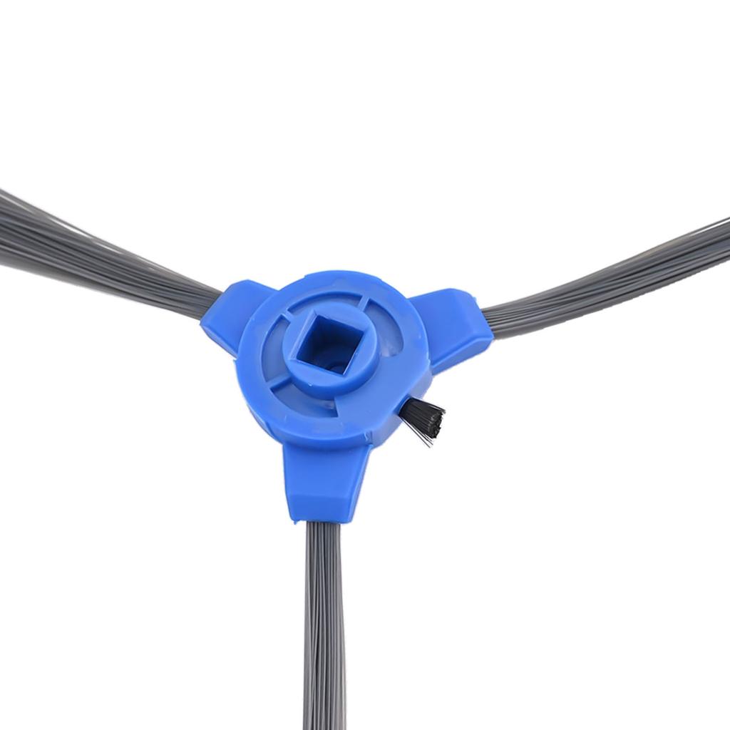 Compatible Side Brushes for Solac Lucid I10 Robot Vacuum 6/10 Piece Set Designed for Efficient Edge Dust Pickup