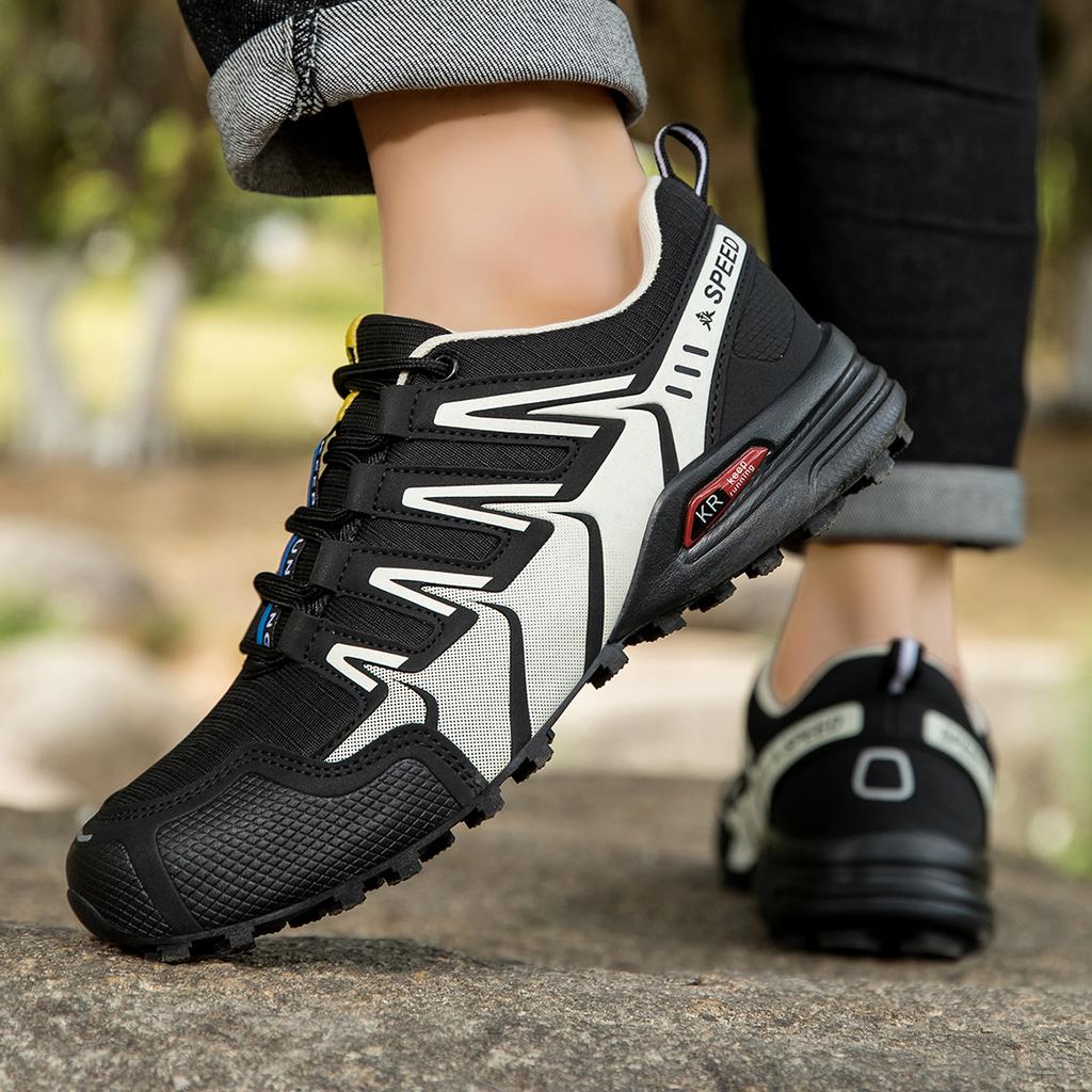 Men‘s Hiking Shoes Waterproof Trekking Sneakers Anti-slip Trail Running Outdoor Sneakers Wading Trainers Mountain Racing Shoes