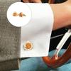 Comfort Fit French Cufflinks Copper Crafted Rose Pattern Shirt Sleeve Button Elegant Option for Various Occasion Wear
