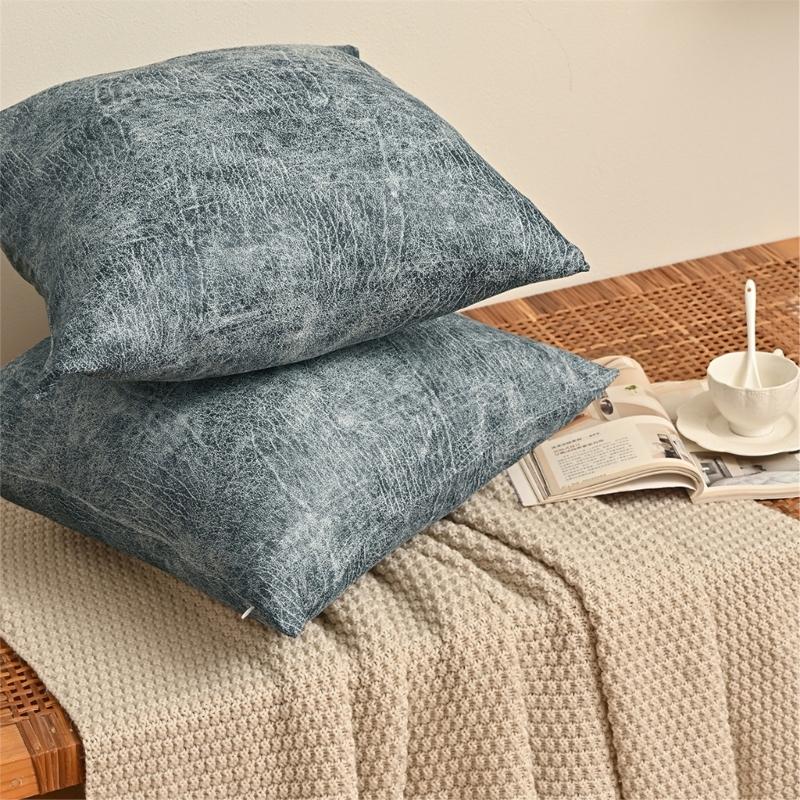 Stretchable Water Resistant Cushion Cover With Soft Sand Finish Surfaces Ideal For Family With Kids Or Pet