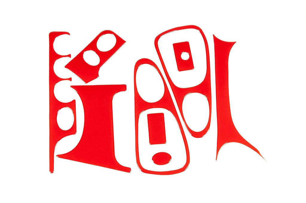 

Panel overlays (Red color) for Ford Escort 1995-2000
