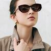 26SS Margo Square Sunglasses Burgundy