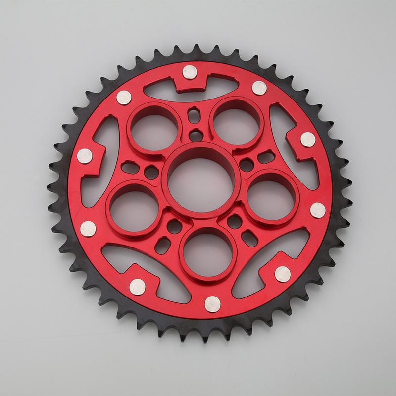 MRRANGT Motorcycle Sprocket Kit 14T 44T Large Gear For CFMOTO 250SR MY22 MY23 450SRS 450NK 450SR Single Swingarm