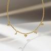 Emporio Armani Love Series Heart Sweet Girl Necklace Women necklace Gold EGS3267710