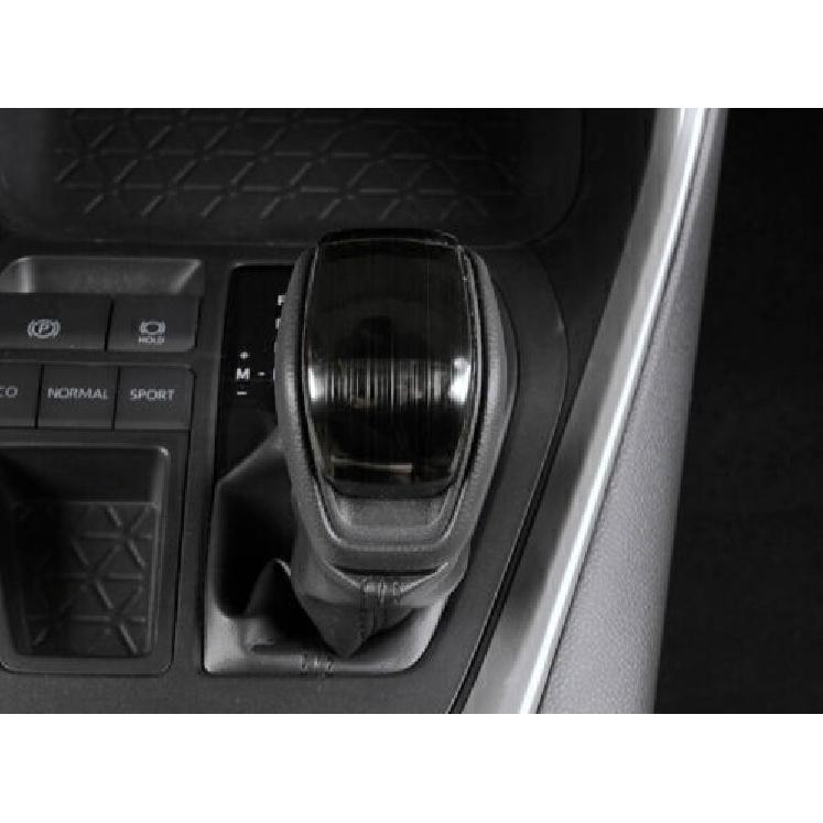 Console Gear Shift Knob Titanium Black For Toyota RAV4 2019-2023 Cover Trim 1PCS