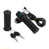 A1A2 Universals Electric Bike Handlebars Twist Throttle Speed Control Handle Replacement Throttle Handle with LED Display