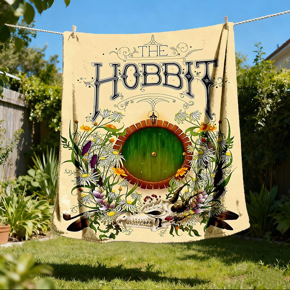 

1 шт. Хоббит Наружное фланелевое покрывало Мягкое, легкое и теплое 80x120cm