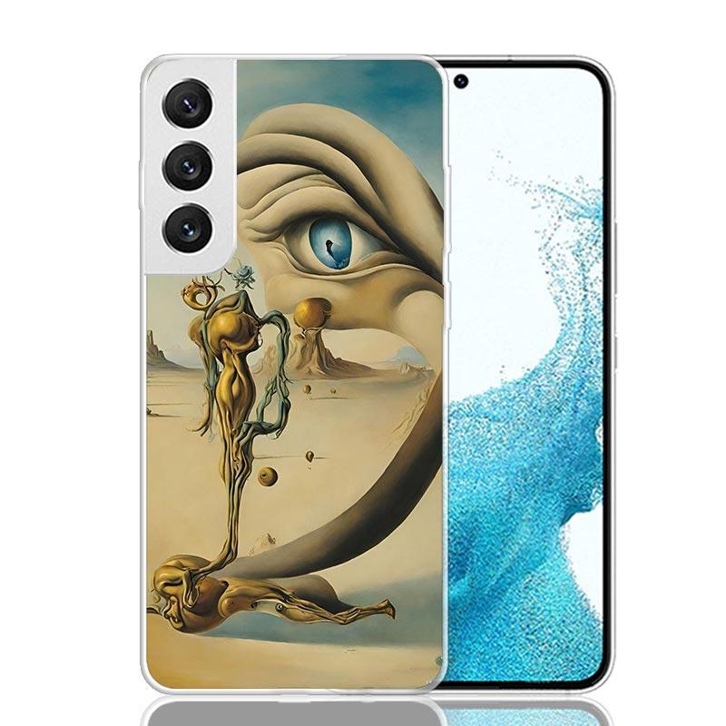 Salvador Dali Kunst Für Samsung Galaxy S25 S24 S23 S21 S22 Ultra Handyhülle S10 Plus S20 FE + Gehäuse Schale Cover