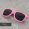 2024 Children's Color Blocked Sunglasses for Boys and Girls, UV Resistant Sunglasses for Babies, Summer Sunshade Glasses