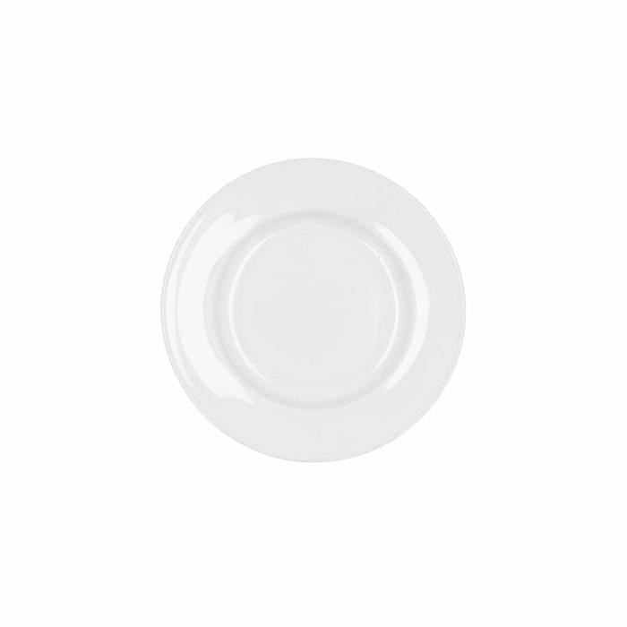 Assiette plate Bidasoa Glacial Céramique Blanc (16,5 cm) (Pack 12x)