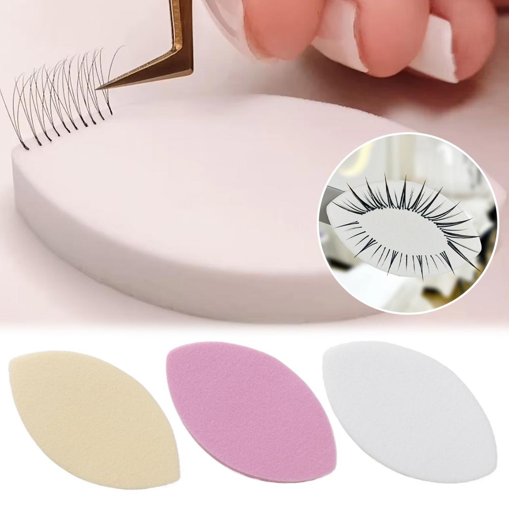 10PCS Lash Sponges for Practice, Disposable Makeup Practice Sponge, Lash Map Sponge, Eyelash Extension Beginners Supplies Kit