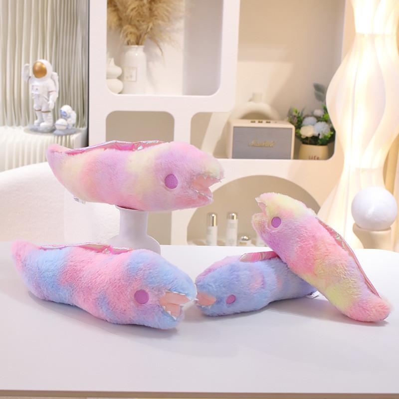 Sky Rainbow Freshwater Eels Plush Toy Marine Animal Stuffed Doll Gifts Kids