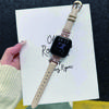 Süße Schleifen-Leder-Uhrenarmbänder für Apple Watch Armband für IWatch Serie 10 Armband Smartwatch 38 40 42 44 45 49 mm