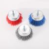75mm Abrasive Filament Brush Electric Drill Brush 1/4Inch Handle for Efficient Sanding and Polishing Tasks