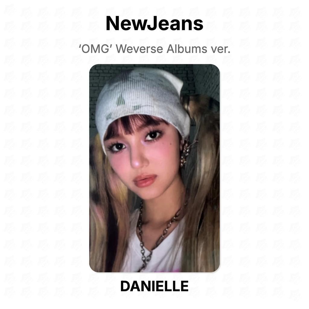 NewJeans ‘OMG’ Weverse Albums ver. Fototessera ufficiale