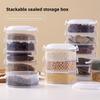 Spice Storage Box, Onion, Ginger and Garlic Preservation Box, Stackable Food Sealing Box, Small Ingredient-shaped Portioning Box