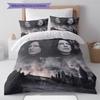 Severus Snape Pattern Bedding Quilt Set Quilt Cover Pillowcase Home Decoration Gift (1 * duvet cover + 2 * pillowcase, without core)