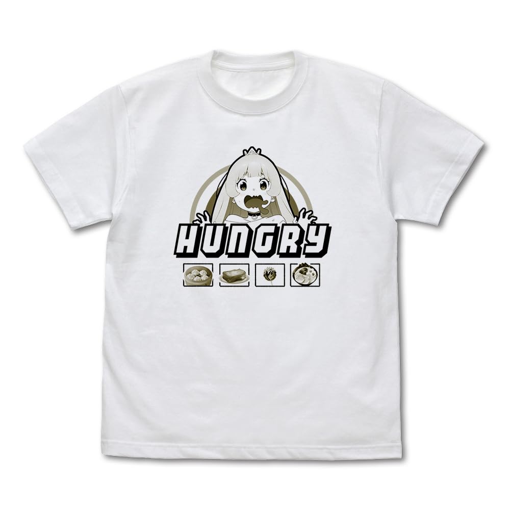 

[Cospa] [Official] TV Anime It s Time for Princess Torture Princess Hungry T-Shirt WHITE L Size
