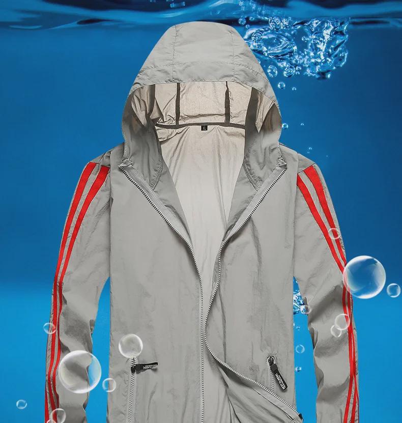 Men's Ultra-Thin Ice Silk Korean Style Summer Sports Sun Protection Jacket