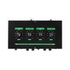 2 Channel Microphone Sound Interface Amplifier with Reverb 2 Input 48V Phantom Power Rechargeable Compact Design for