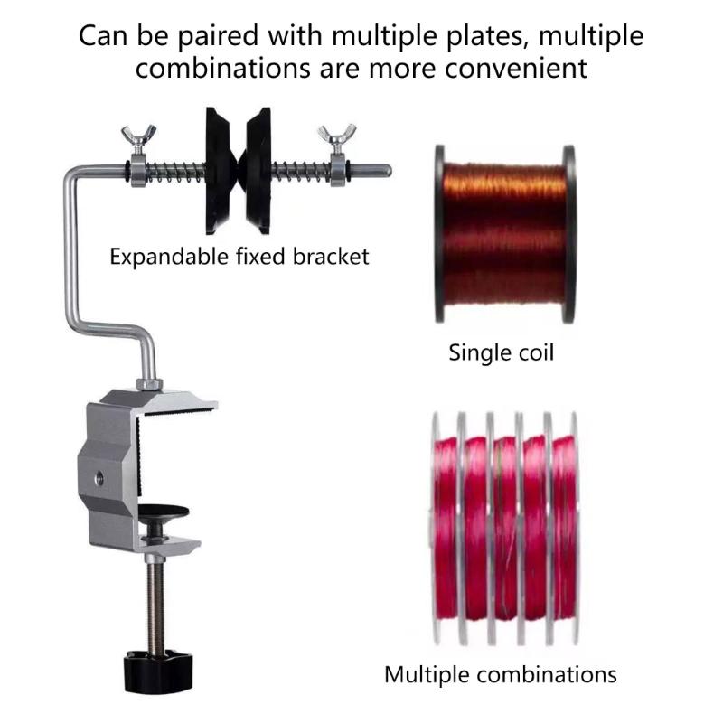 Spooler Remover Winder Fishing Line Spooler Winder Reel Spooling Tool Spooling Station System Fishing Tackle