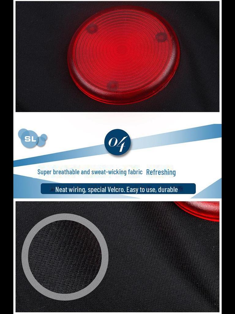 Double Slim X5 Intelligent Vibration Heating Abdominal Massage Fitness Belt