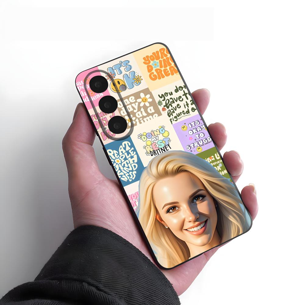Singer Britney Spears Phone Case For Samsung S26 S25 Plus S20 S20 Plus S22 Ultra S23 FE S21 Plus S21 Ultra Soft Cover