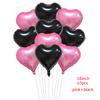 10pcs 18 Inch I LOVE You Heart Balloons Wedding Valentine's Day Decorations Marriage Propose Globos Wedding Balloon 5