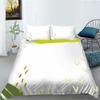Simple Wind Quilt Cover Pillowcase Two Or Three-Piece Set Painted Series Digital Printing Polyester