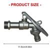 Thickened Brass Garden Faucet Adapters High Flows Locked Outdoor Faucet Water Tanks Connector Antifreezing Faucet
