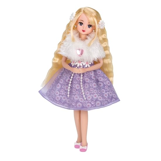 Licca-chan Dress Aqua Curl Dress Set Margaret Garden